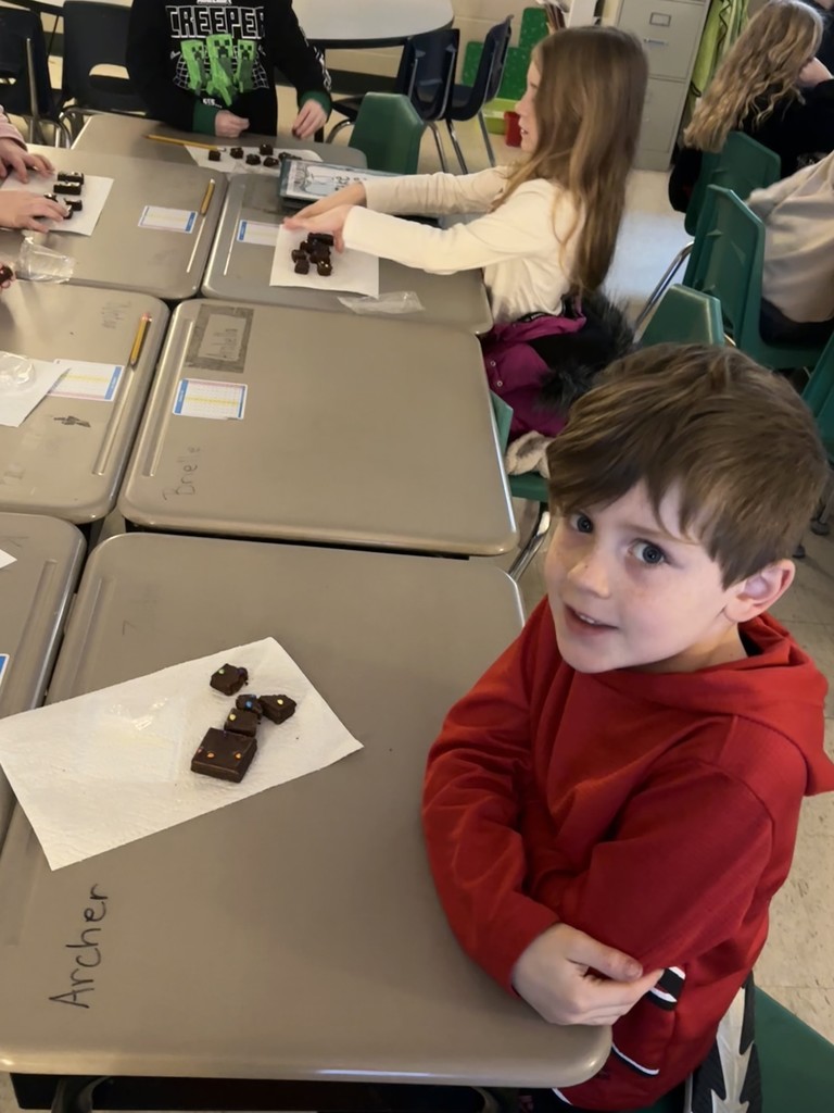 Tasty fractions in Mrs. Osborn's class!