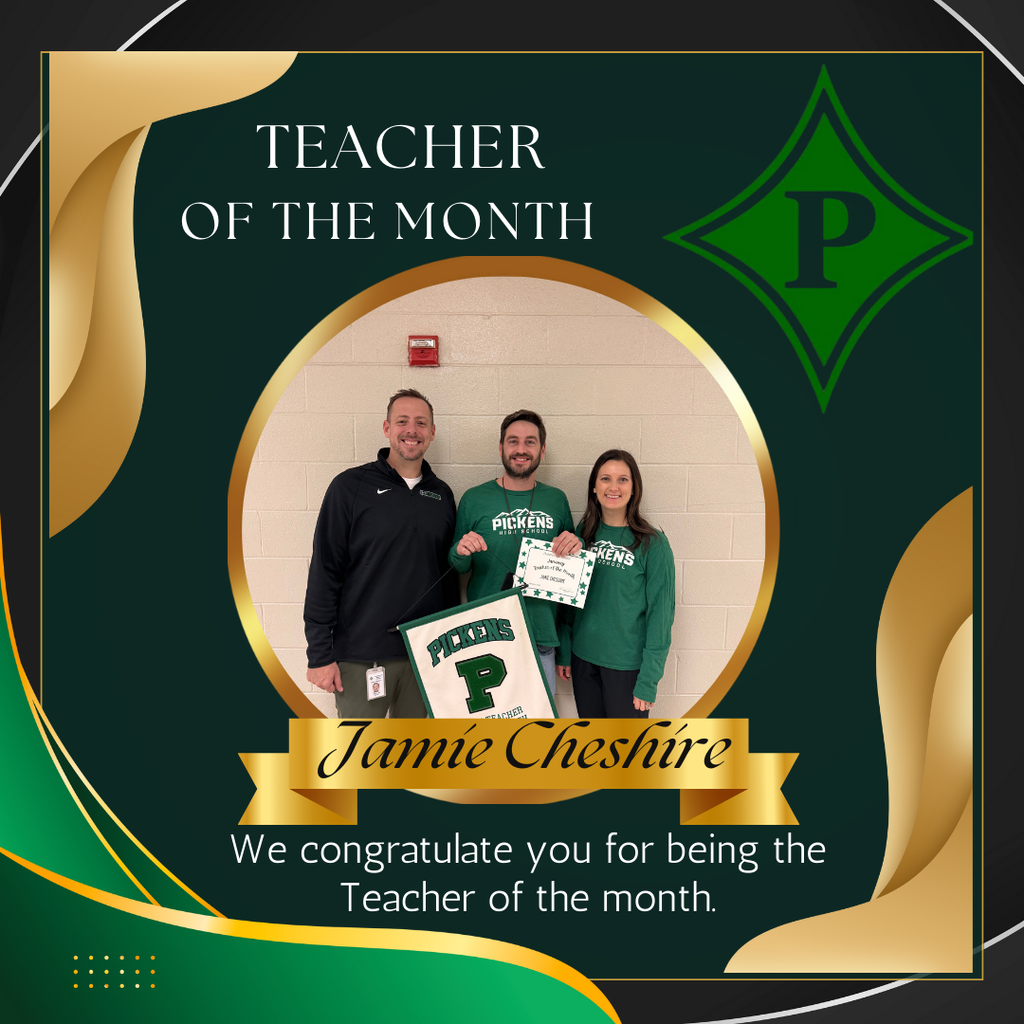 Teacher of the month