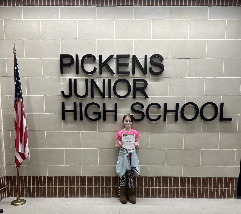 Lilly Parker, student of the week