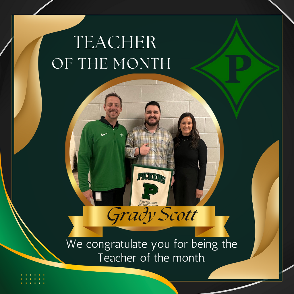 Teacher of the month