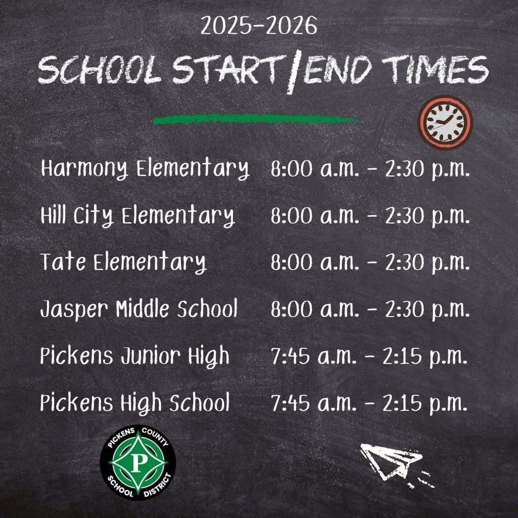 School Start/End Times