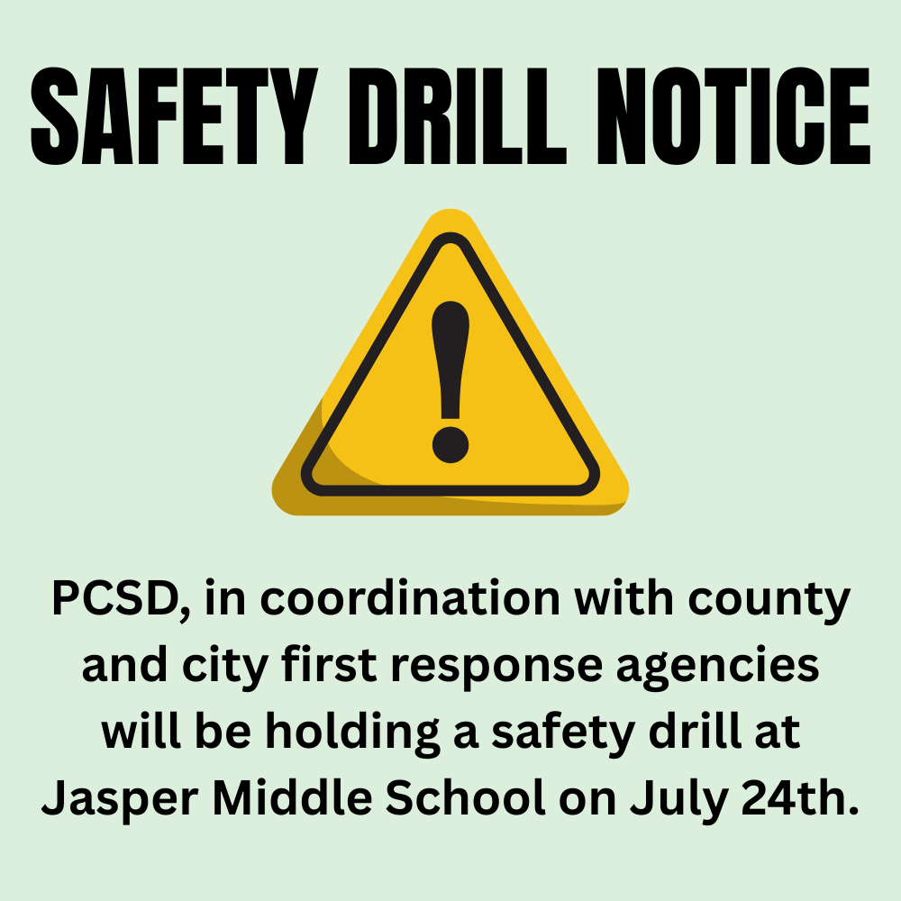 Safety Drill Notice