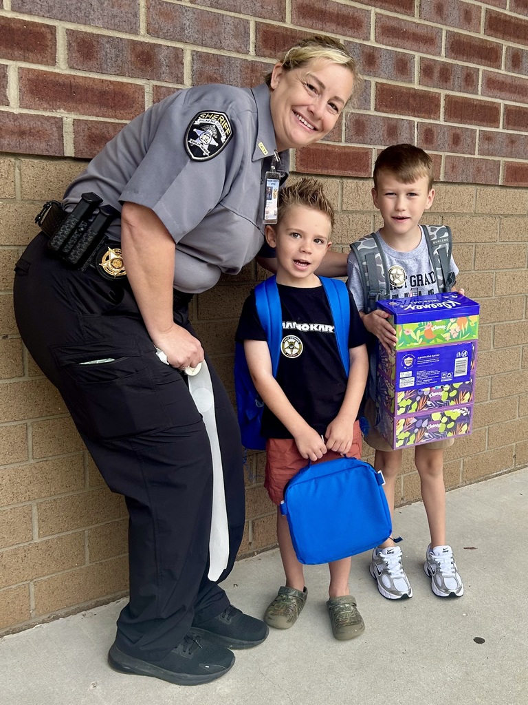 First day for PreK, Kindergarten, and First Grade!