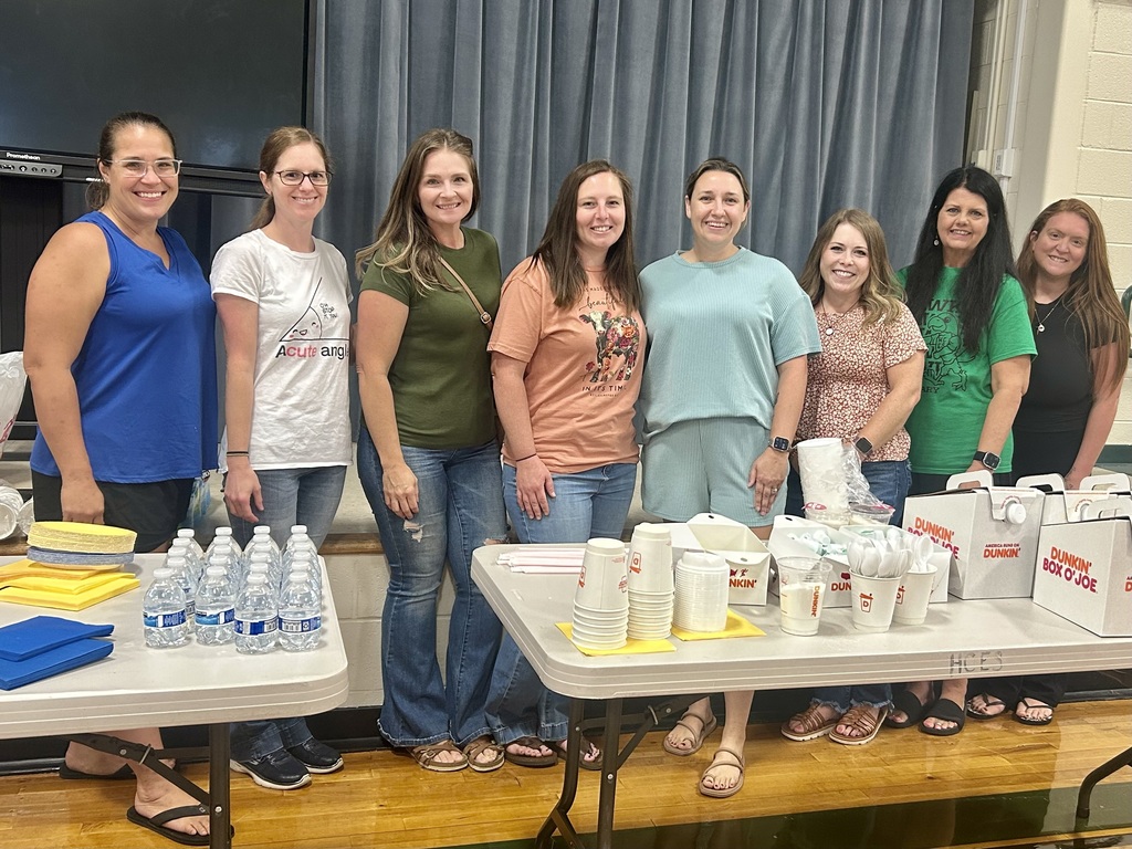 PTO "Cheers & Tears" breakfast for PreK and Kindergarten parents.