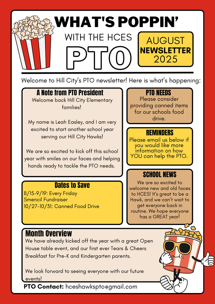August PTO News