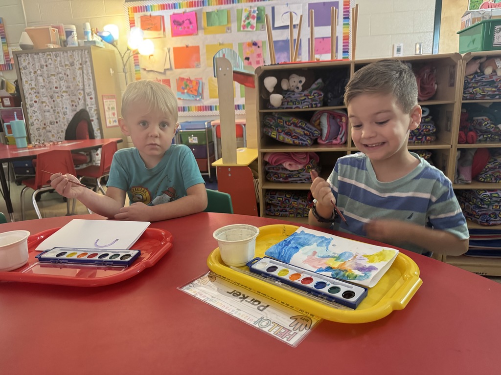Centers in Mrs. Hamilton's class.