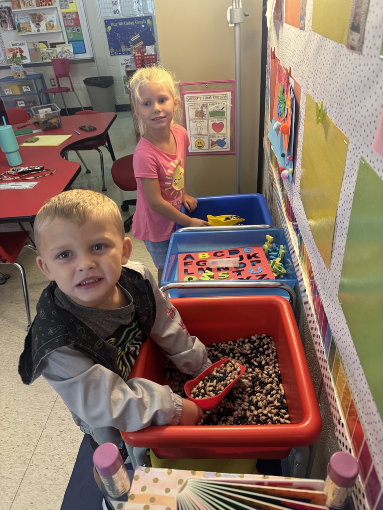 Centers in Mrs. Hamilton's class.