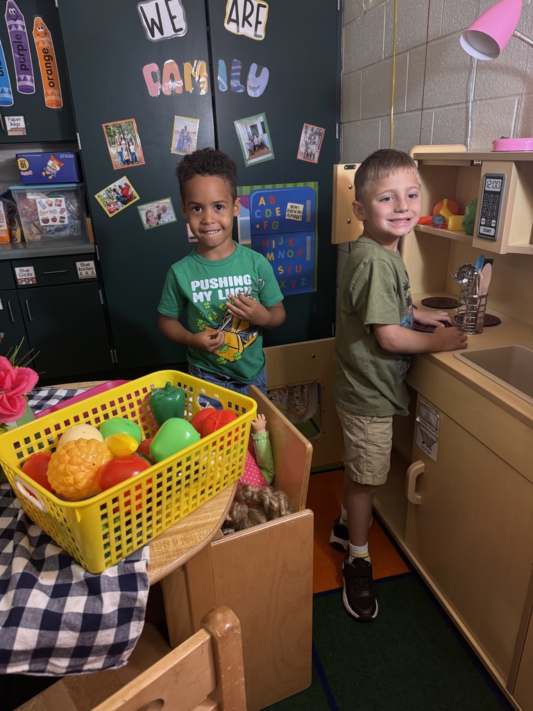 Centers in Mrs. Hamilton's class.
