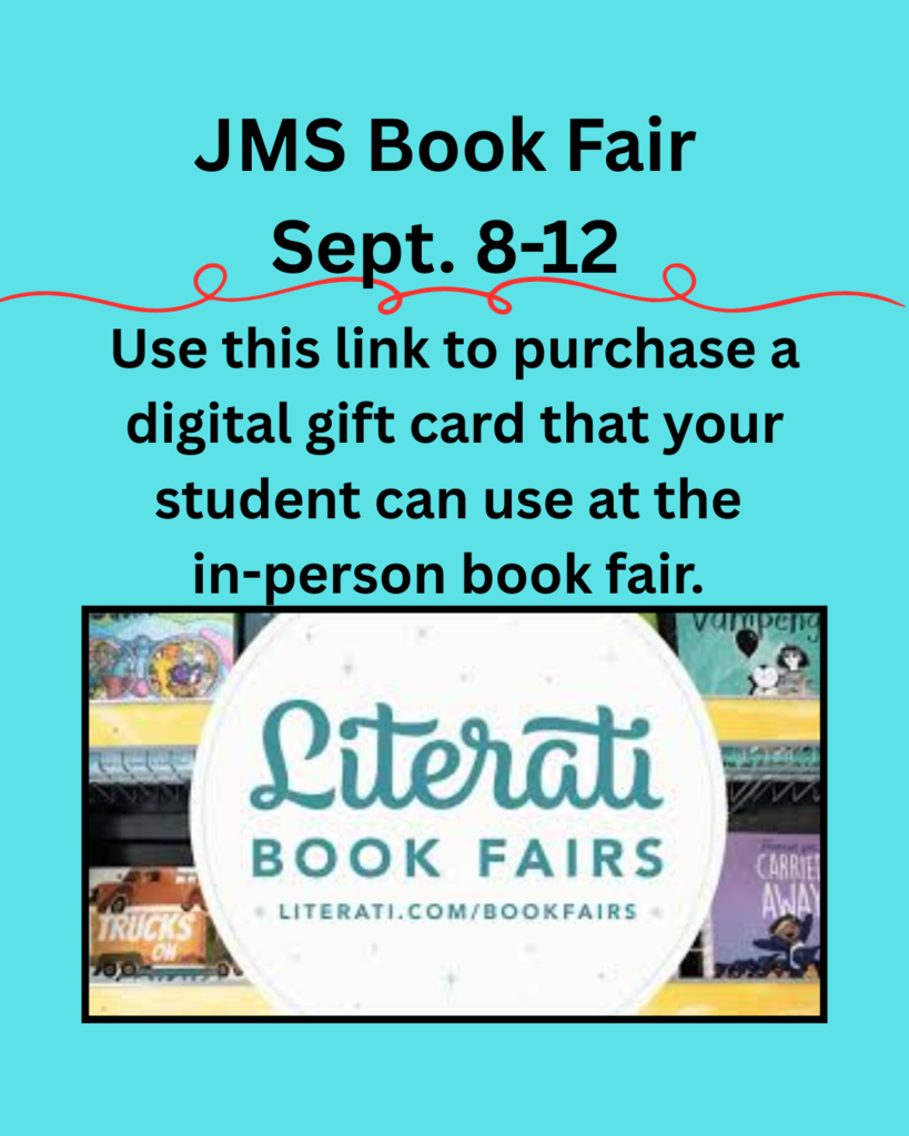JMS Book Fair Link for Digital Gift Card