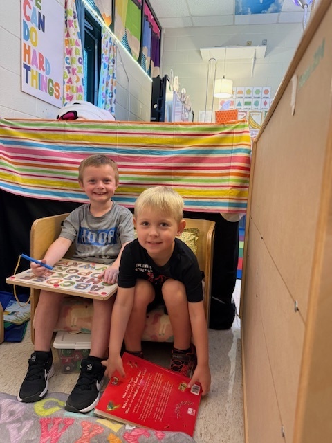 Mrs. Anderson's PreK at centers!
