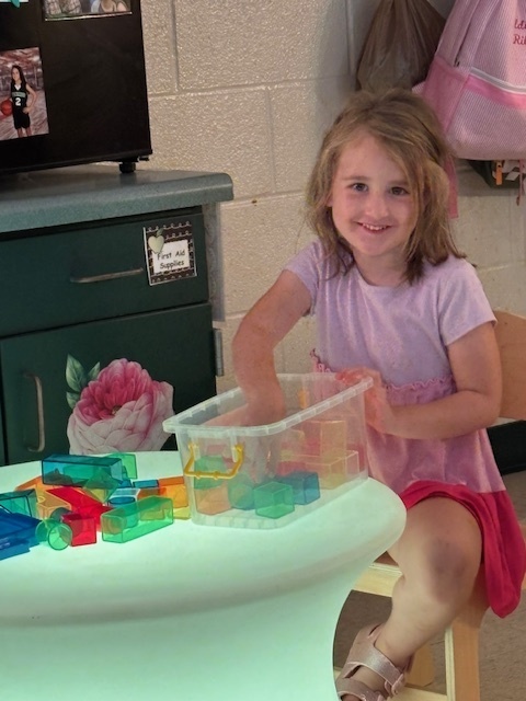 Mrs. Anderson's PreK at centers!