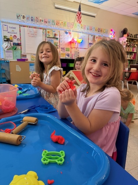 Mrs. Anderson's PreK at centers!