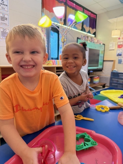 Mrs. Anderson's PreK at centers!