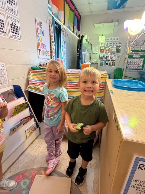 Mrs. Anderson's PreK at centers!