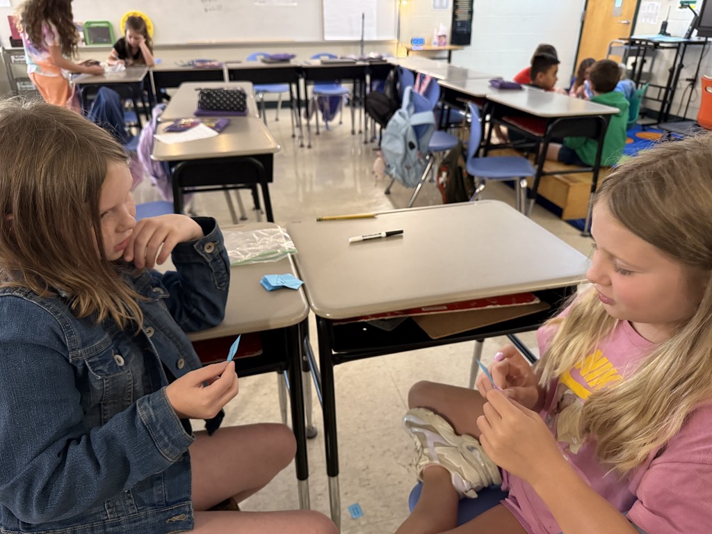 Place Value War in Mrs. Sutton's 3rd-grade class.
