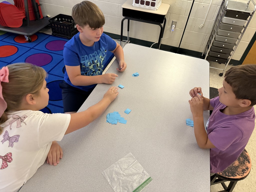 Place Value War in Mrs. Sutton's 3rd-grade class.