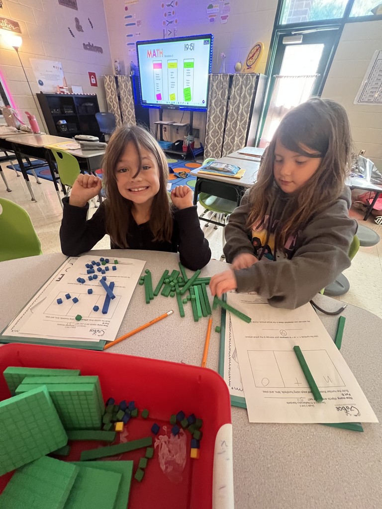 Ms. Yeargin's second grade math class.