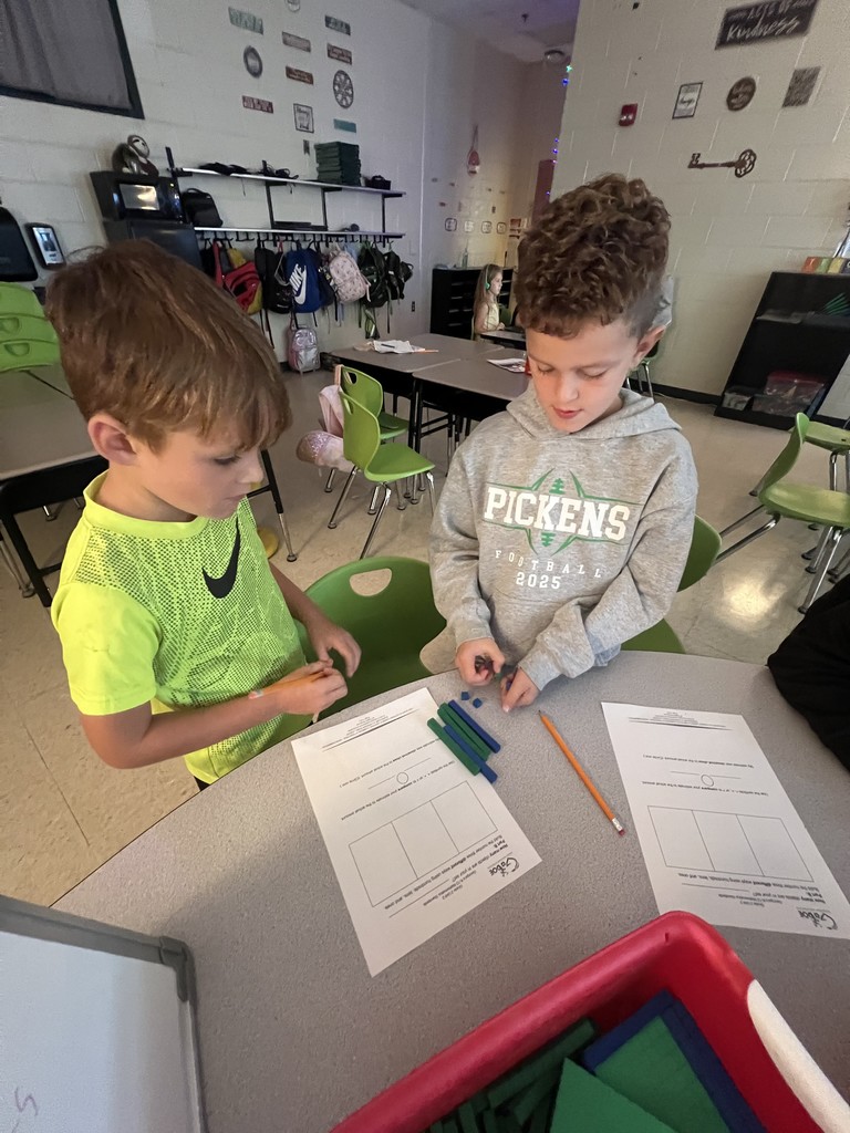 Ms. Yeargin's second grade math class.