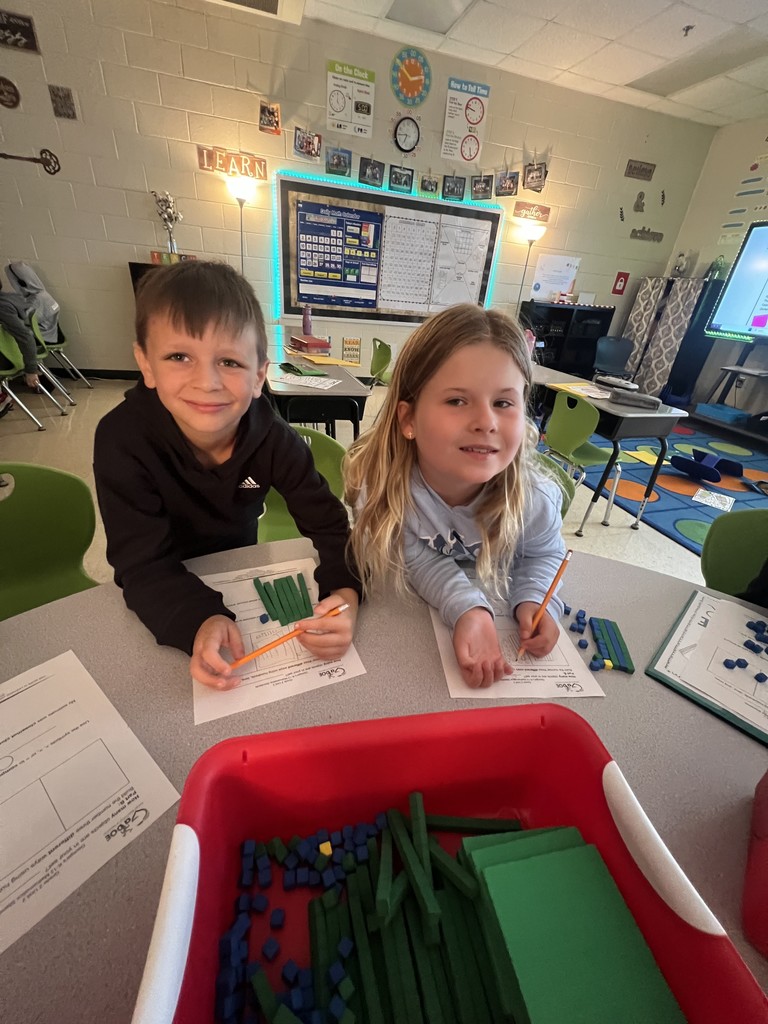 Ms. Yeargin's second grade math class.