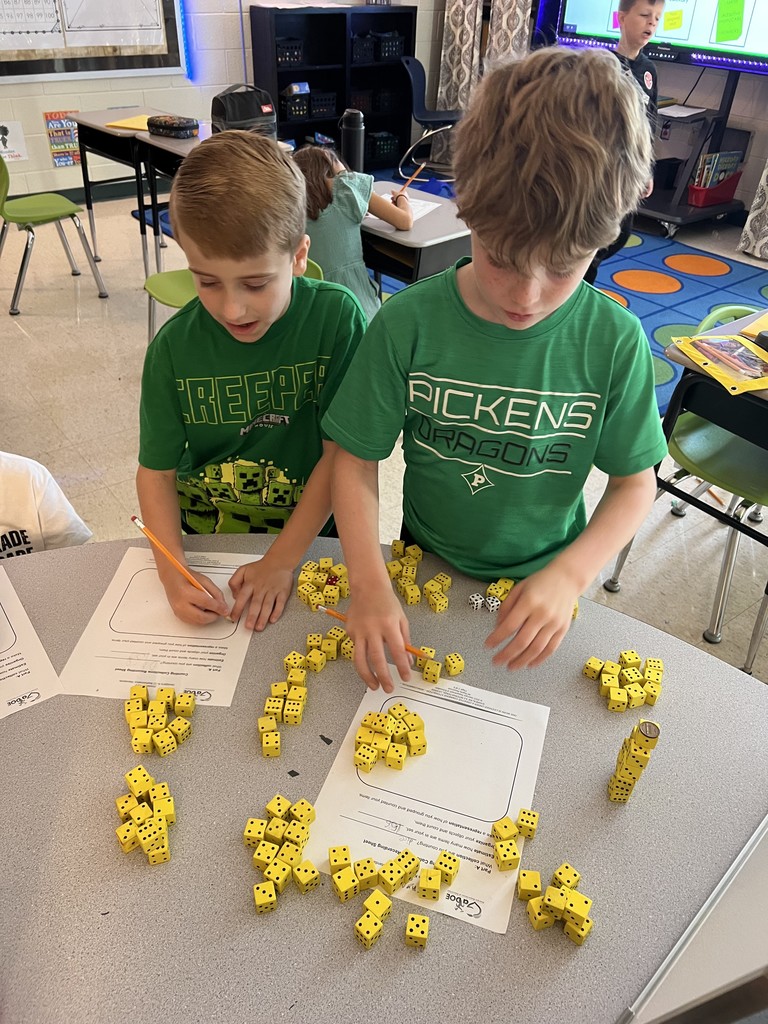 Ms. Yeargin's second grade math class.