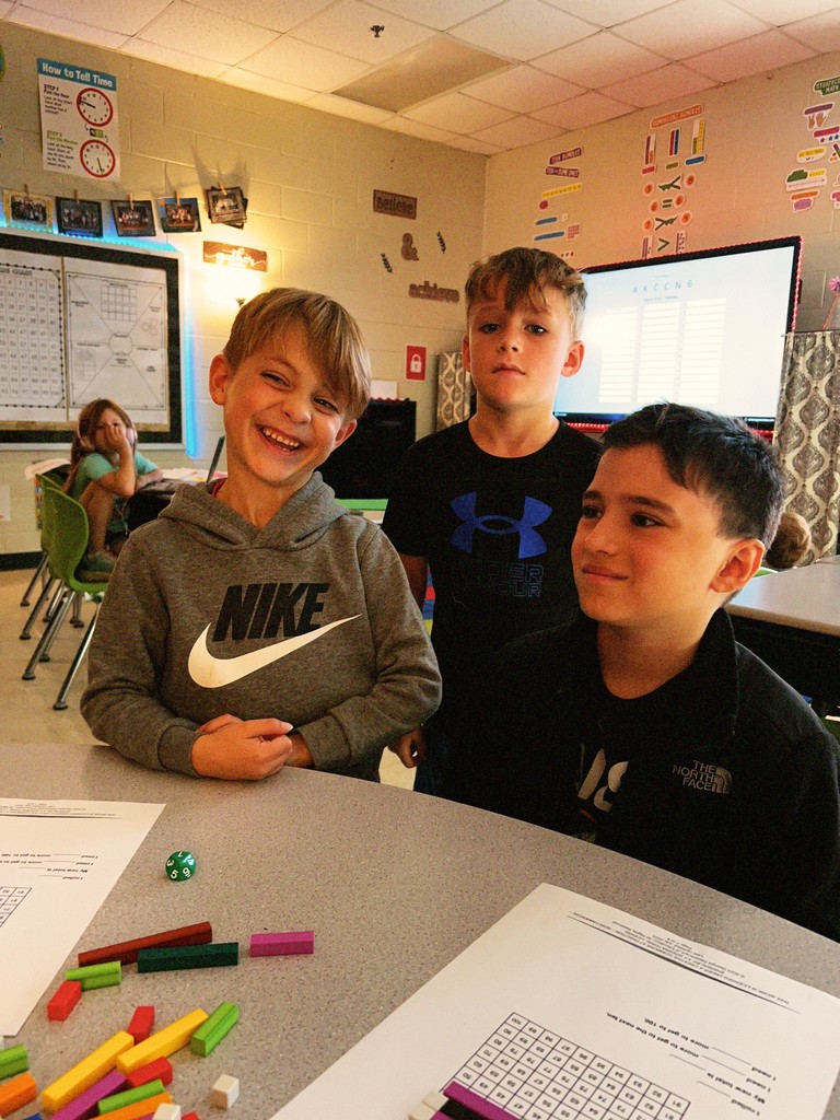 Math in Mrs. Yeargin's class.