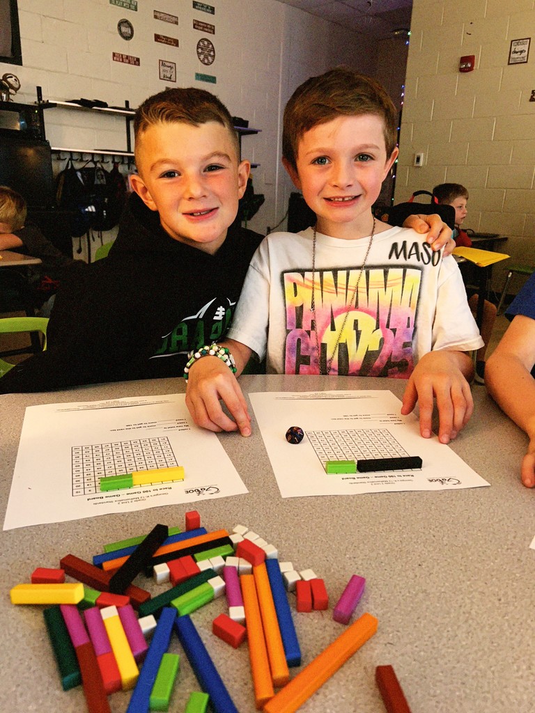 Math in Mrs. Yeargin's class.