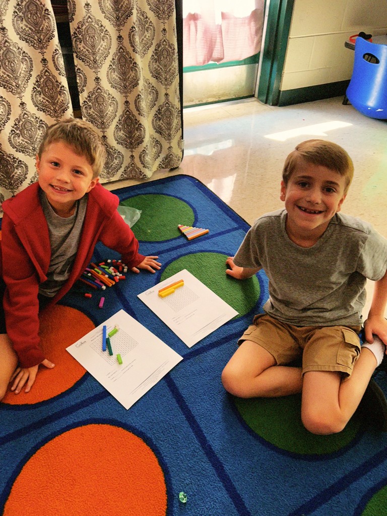 Math in Mrs. Yeargin's class.