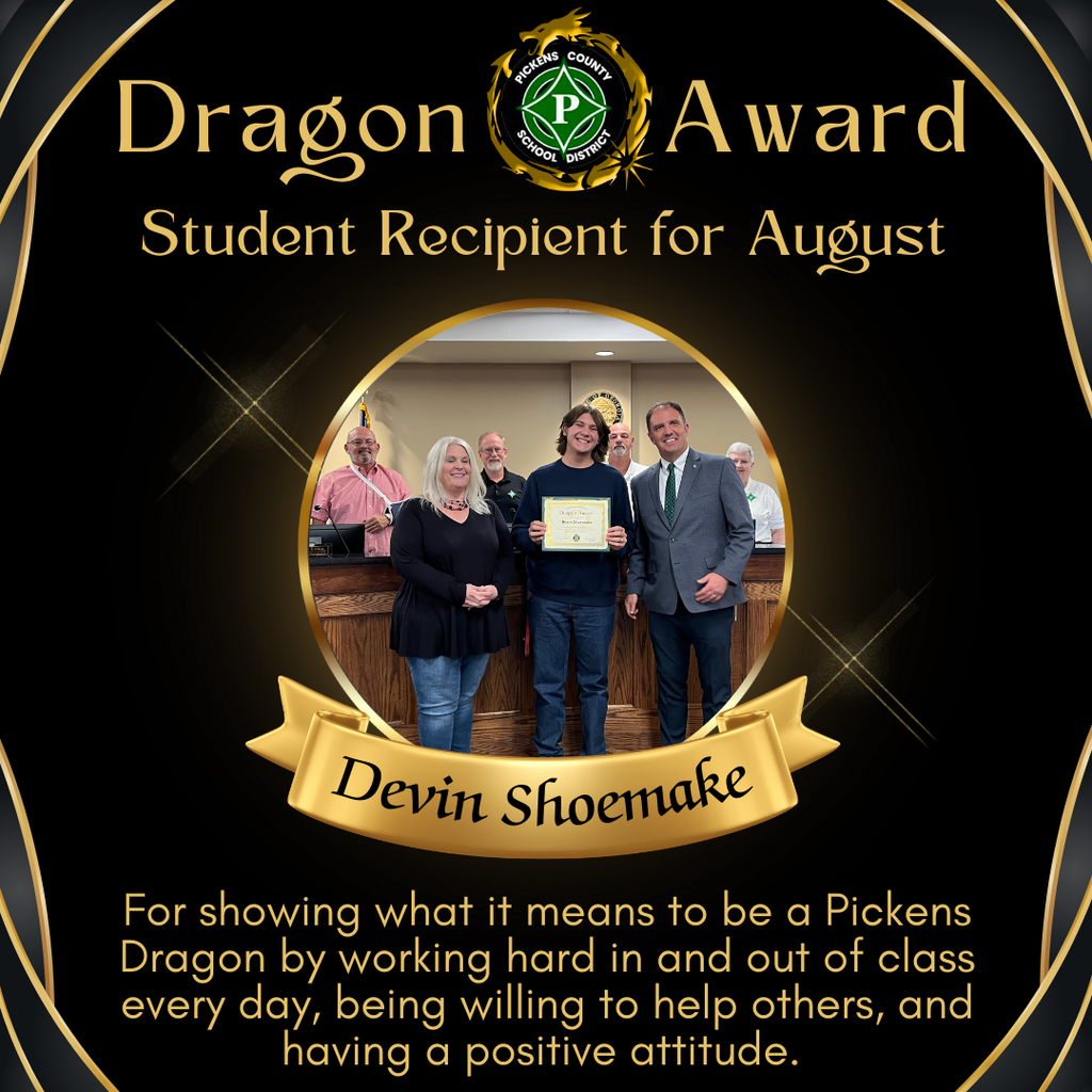 August Dragon Award Winner Devin Shoemake