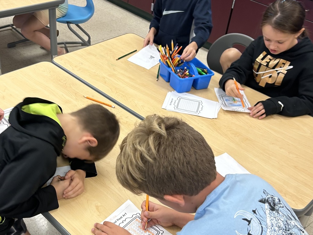 Second grade "The Dot" STEAM.
