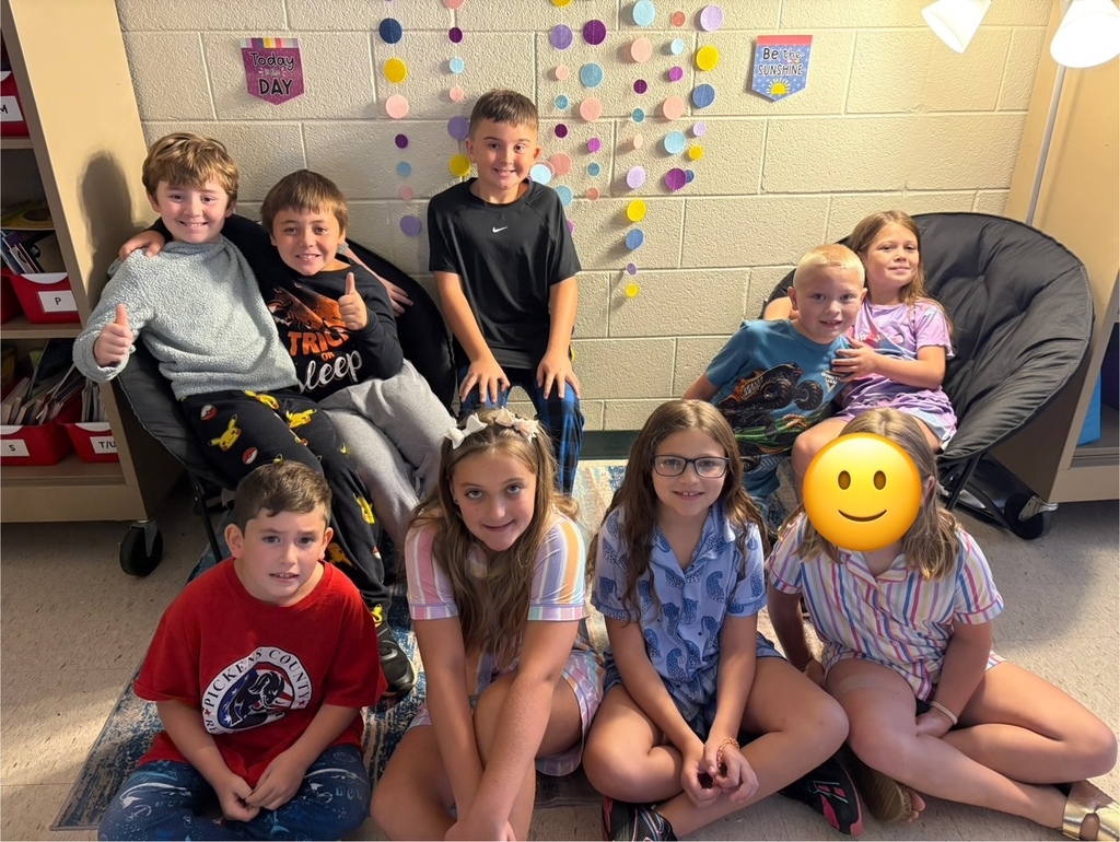 PJ Day with Mrs. Culbreth's class.