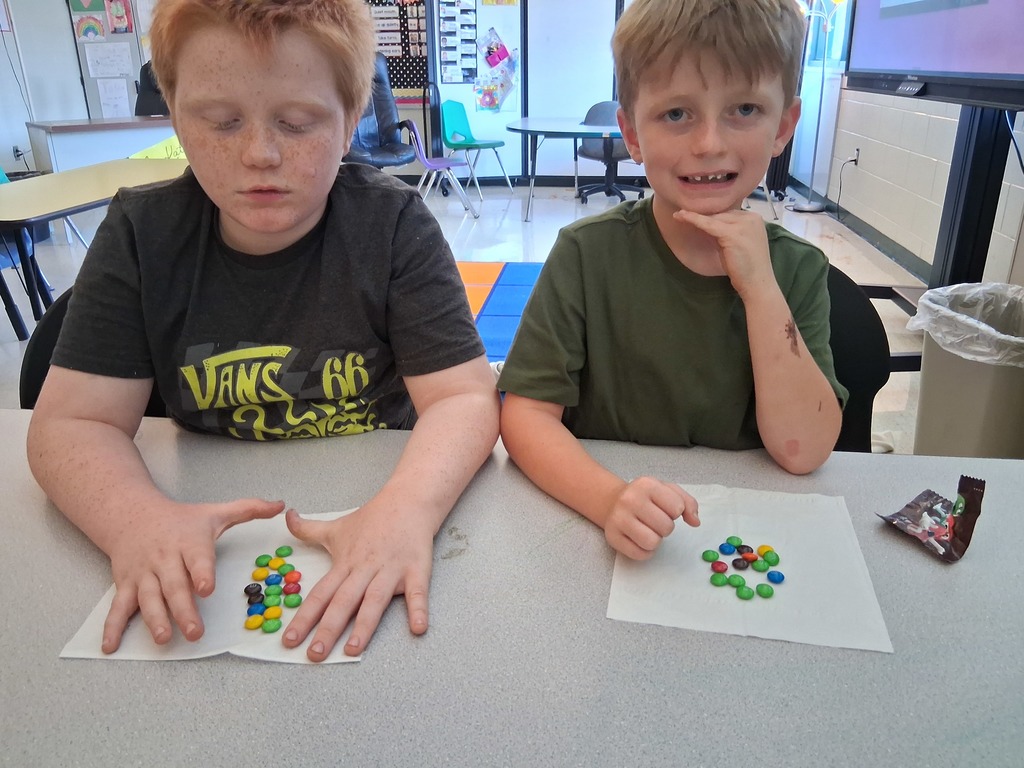 Properties of matter in Mrs. Georgia's class.