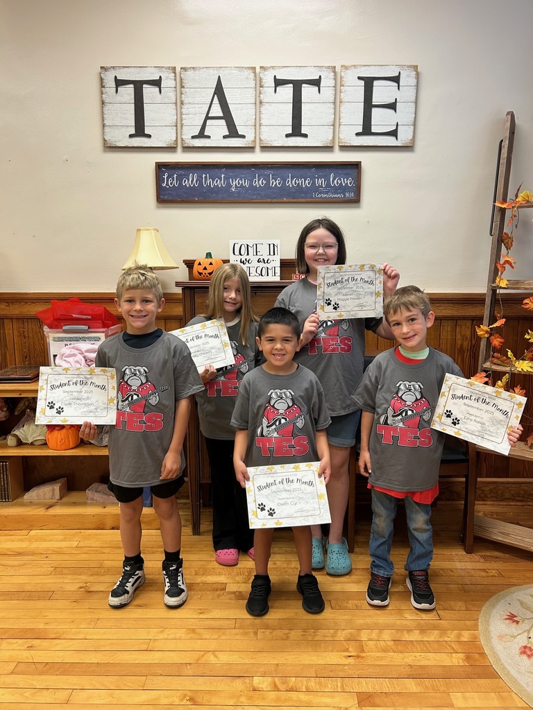September Students of the Month