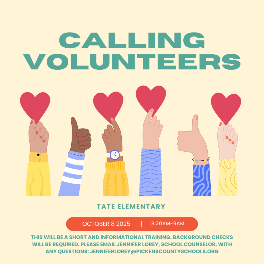 Volunteer Traning October 8th 