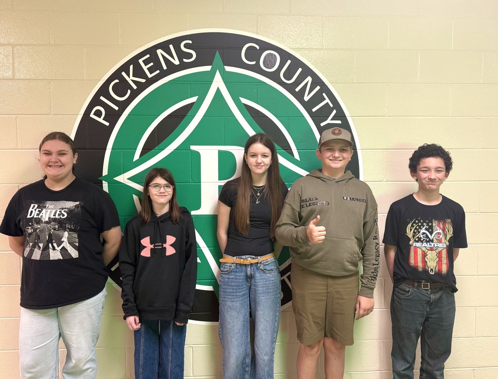 The Georgia REACH scholarship recipients for the class of 2030 were announce earlier this week.  The recipients are (L-R):  Emma Schake, Rosalie Brown, Vivian White, Blain Farrow and Owen Johnson.    These students will be expected to follow various guidelines over the next four years as they approach graduation.  By doing so, they will receive $10,000 through the Georgia Finance Commission towards the cost of attending a Georgia college or university upon graduating from high school. 