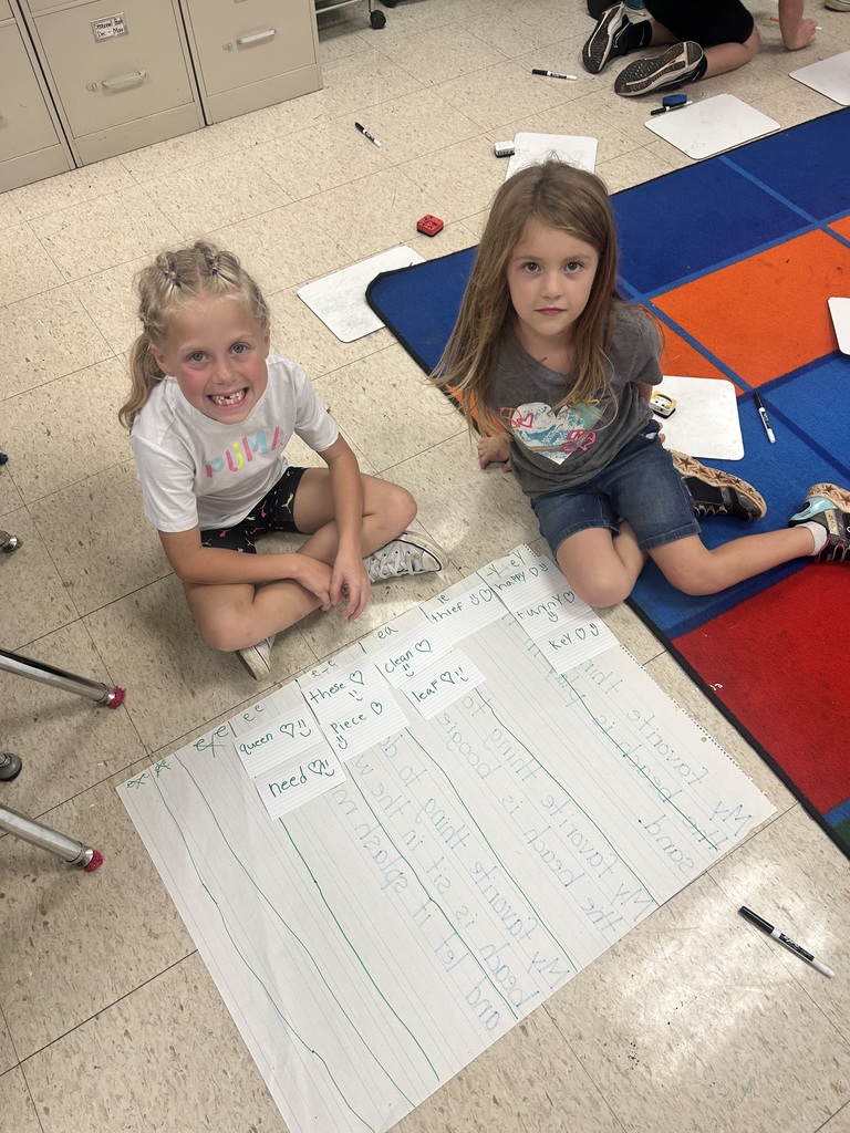 Spelling in Mrs. Smith's class.