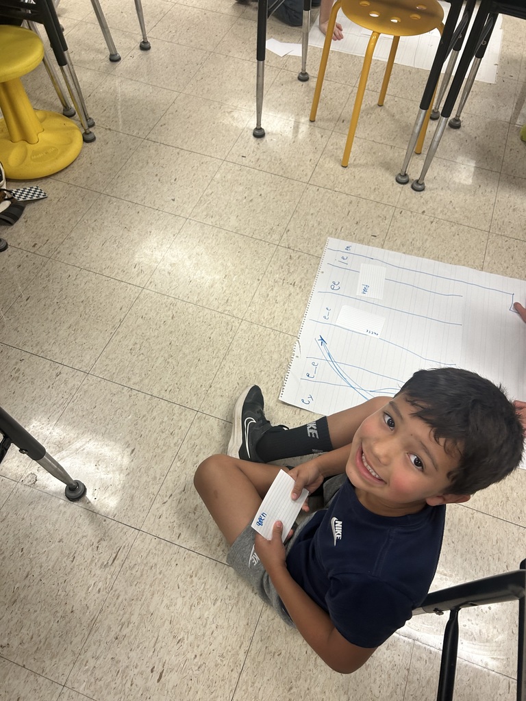 Spelling in Mrs. Smith's class.