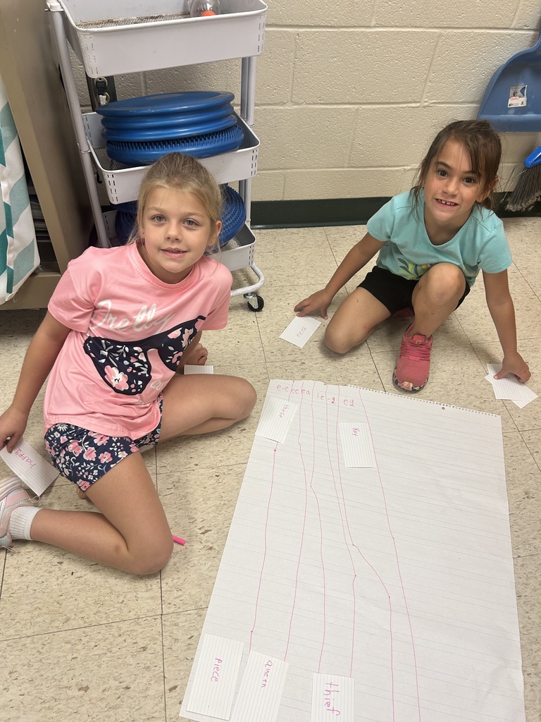 Spelling in Mrs. Smith's class.