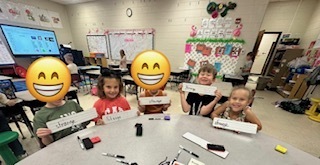 Spelling in Mrs. Shealey's class.
