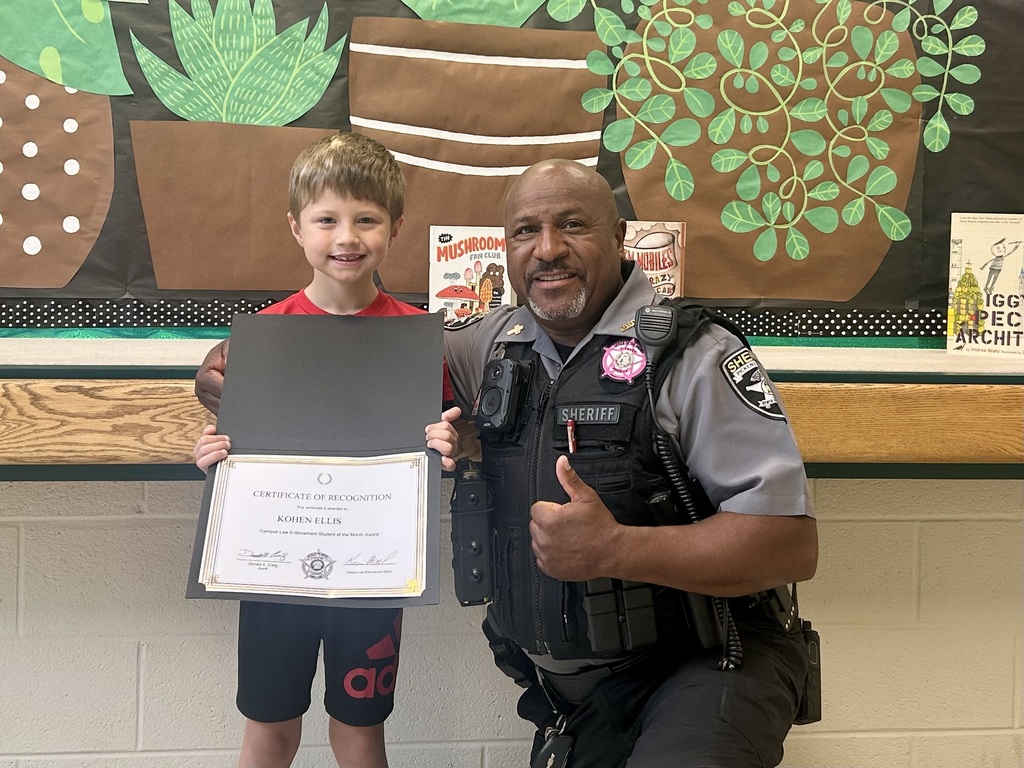 Kohen earns Campus Law Enforcement of the Month Award.