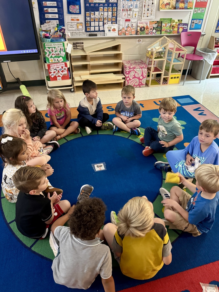 Inside recess in Mrs. Hamilton's PreK.