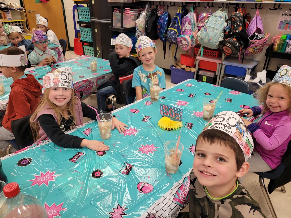 50th Day of School in Mrs. Dilbeck's class.