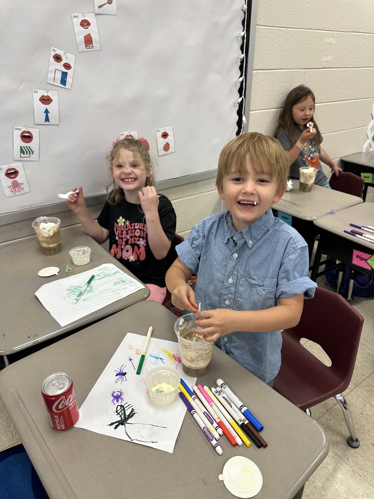 Root beer floats in Mrs. Shealey's class!