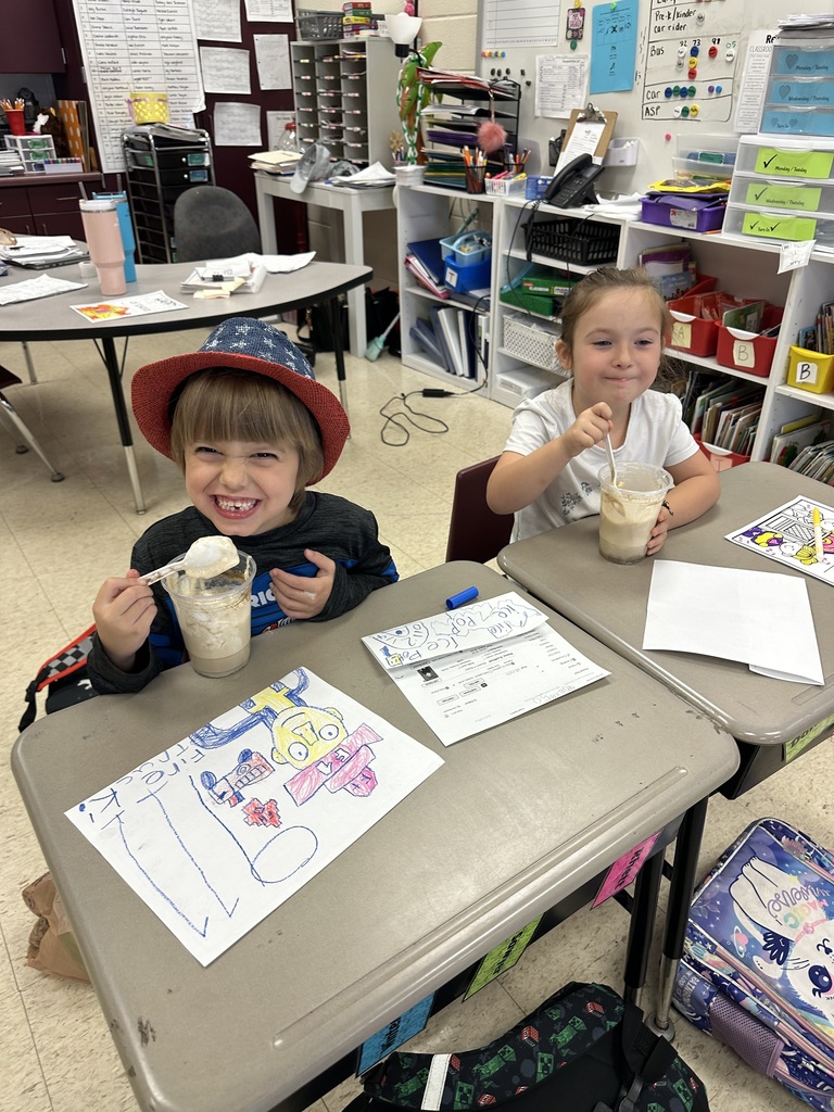 Root beer floats in Mrs. Shealey's class!