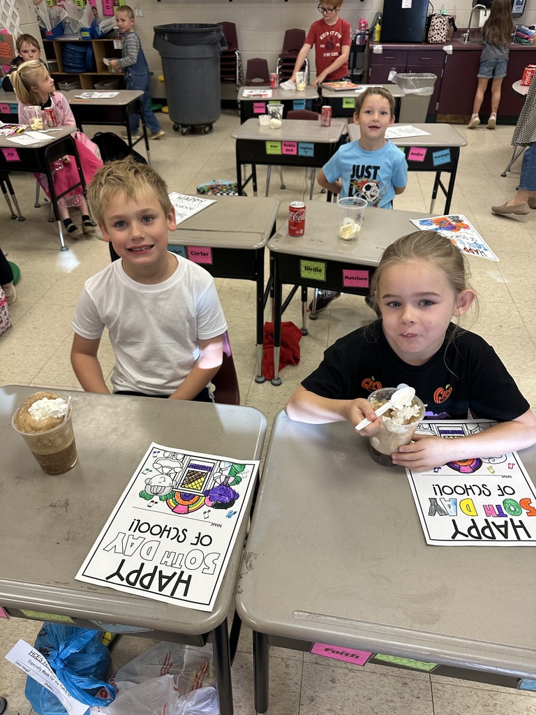 Root beer floats in Mrs. Shealey's class!