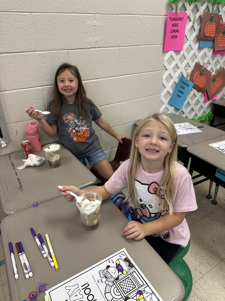 Root beer floats in Mrs. Shealey's class!