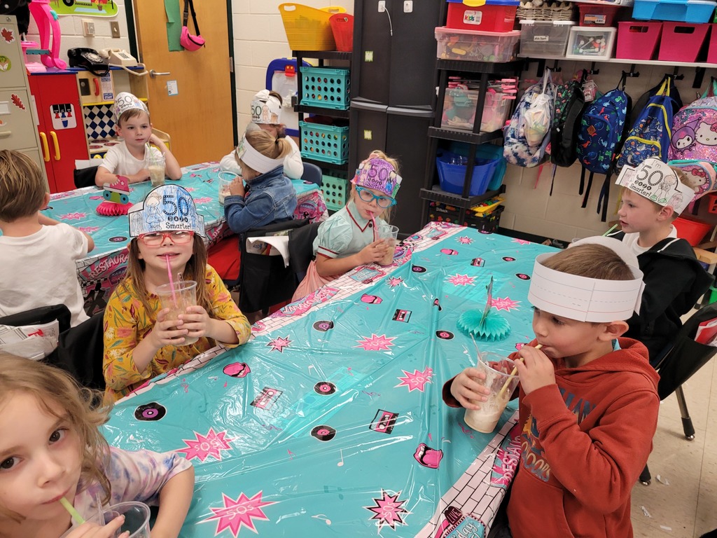 Mrs. Roper's class on the 50th Day of School!