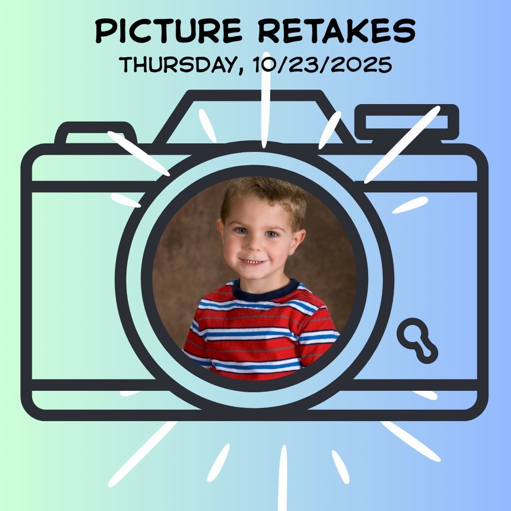 Picture Retakes on 10/23.