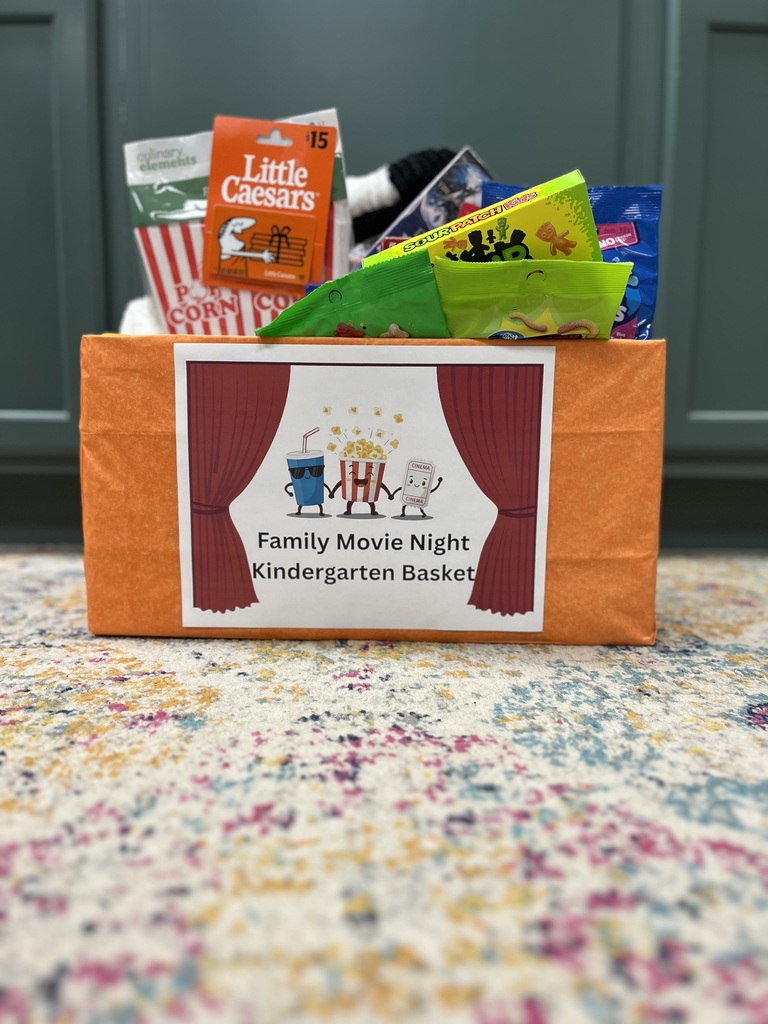 Raffle baskets for tonight's Fall Festival.