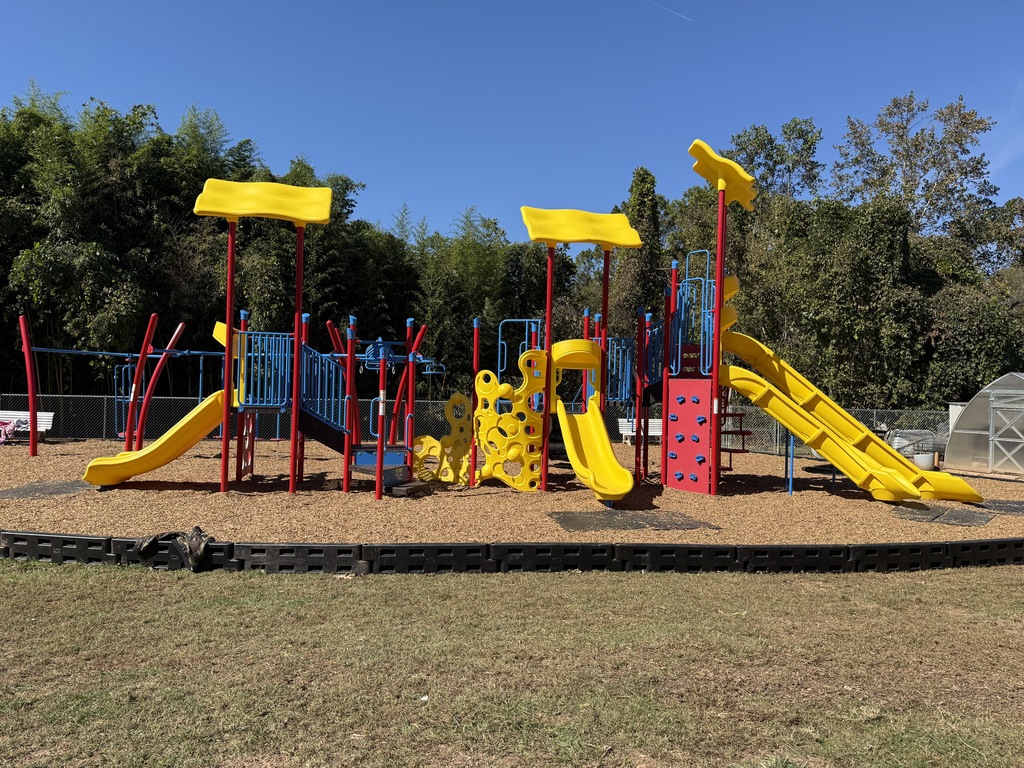Playground Ribbon Cutting