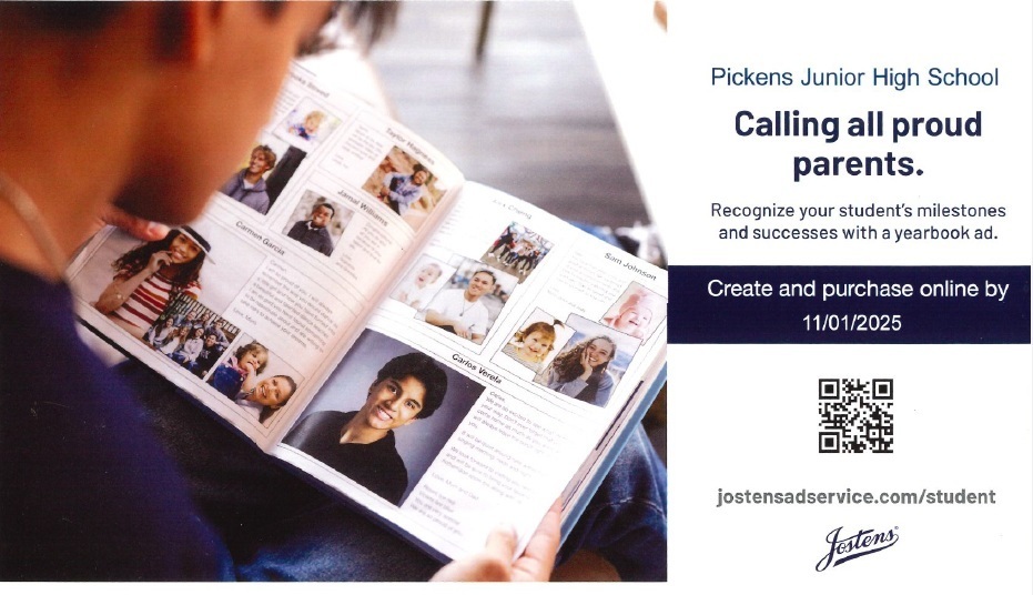 Yearbook ad flyer